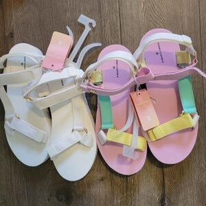 Colorful Sandals with Adjustable Straps